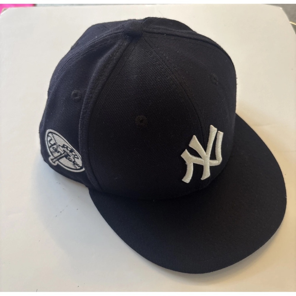 New Era MLB 59Fifty New York Yankees 5950 Fitted 7 1/2 In-Field Cap Hat Big Logo